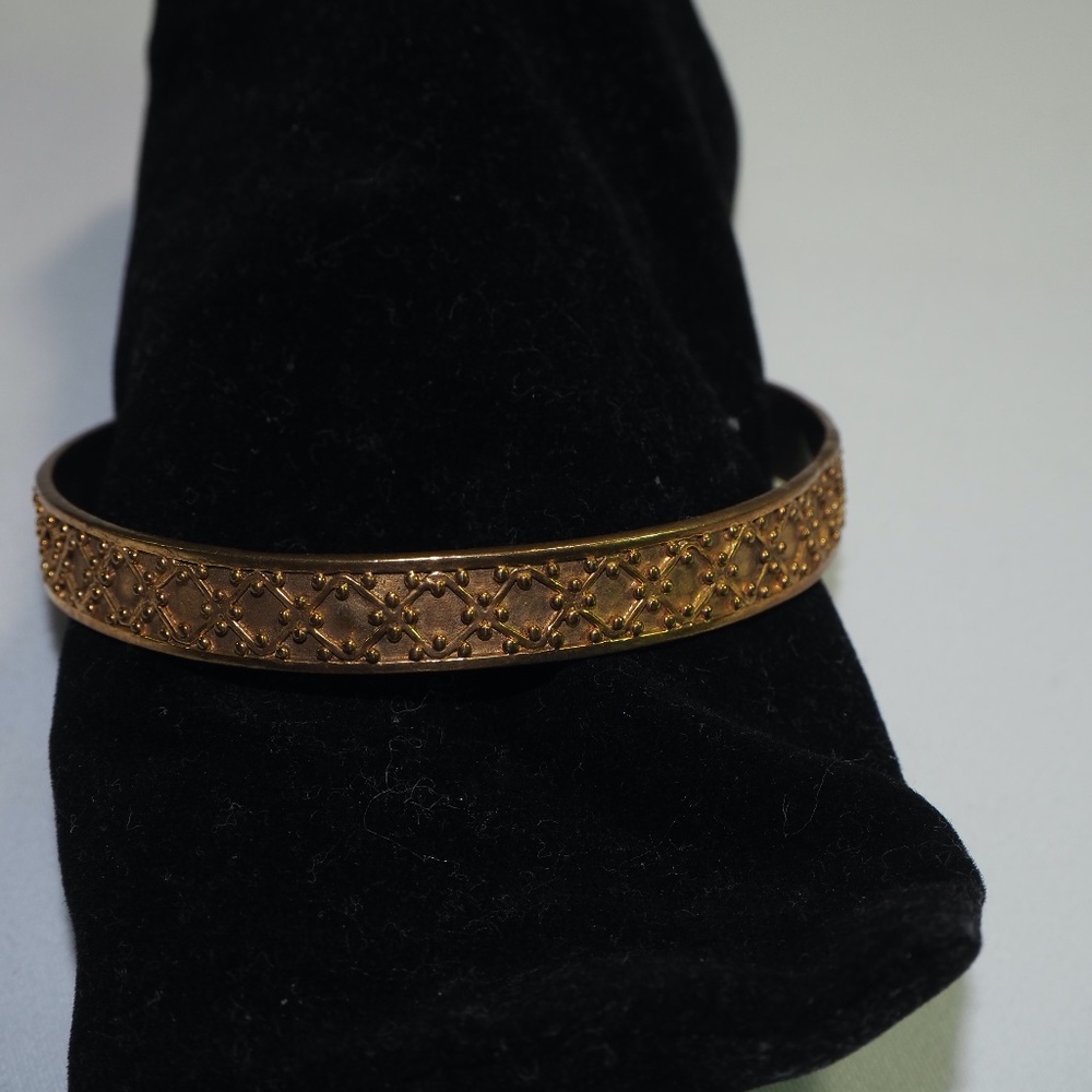 Gold plated bracelet